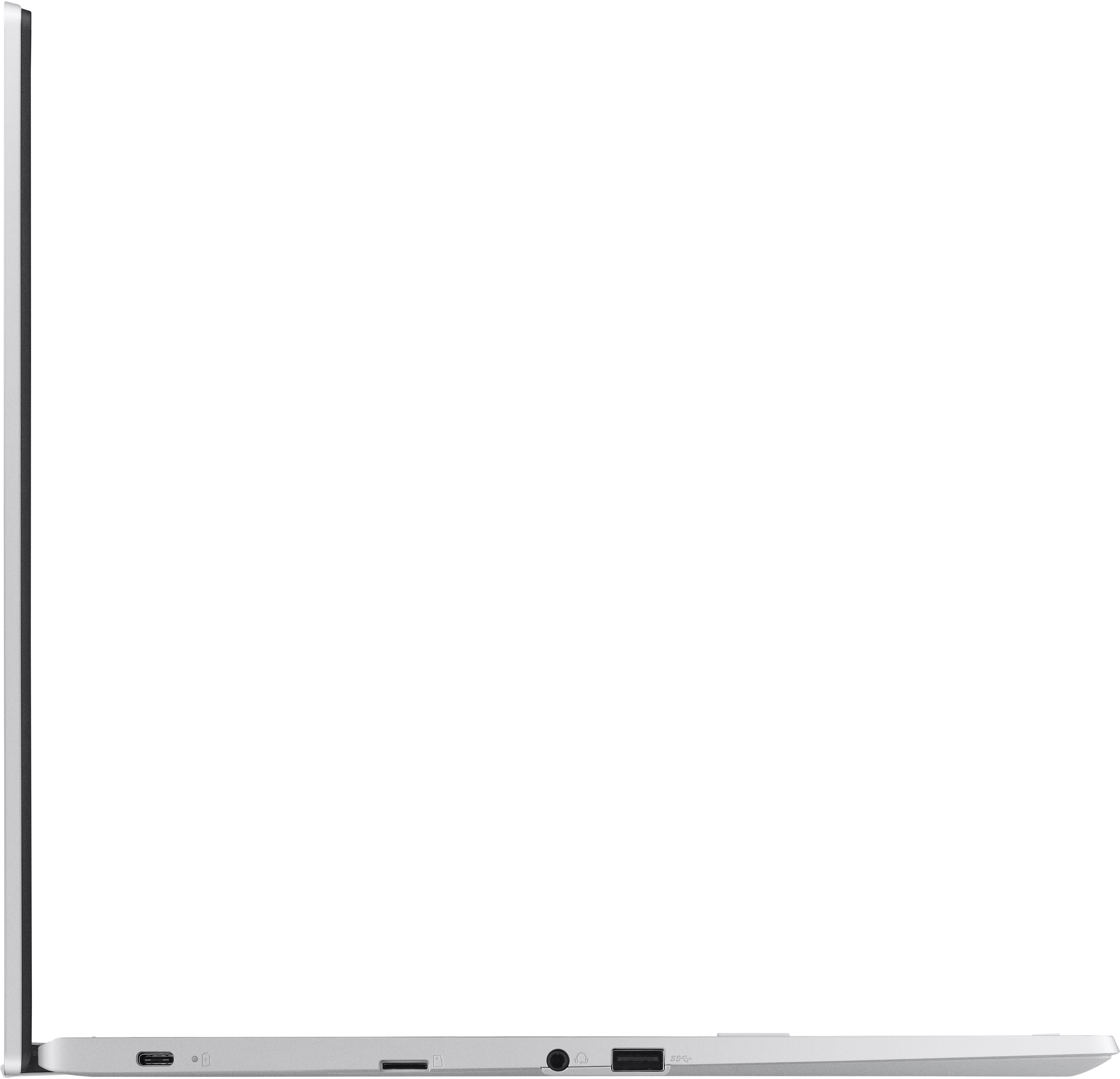 ASUS - 17.3" Chromebook - Intel Celeron N4500 - 4GB Memory - 64GB eMMC - Transparent Silver