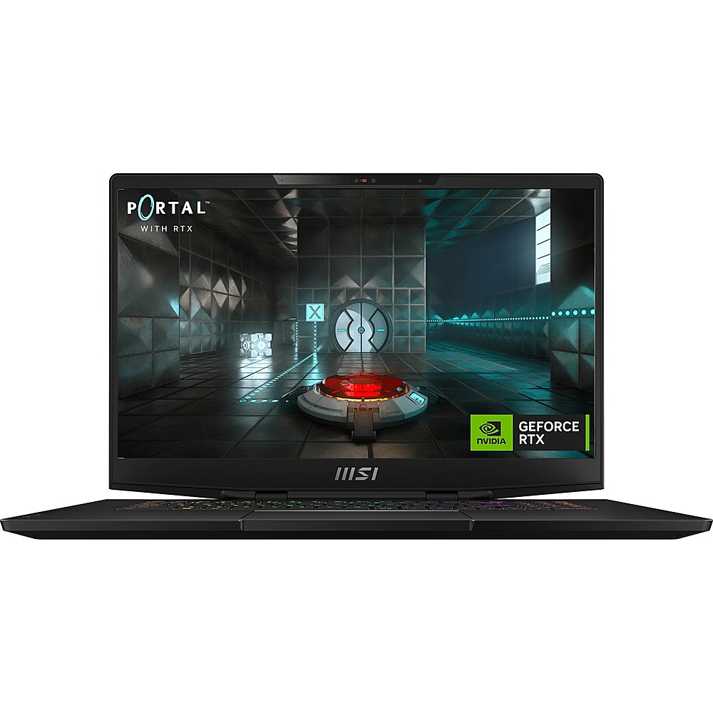 MSI - Stealth 17 Studio A13V 17.3" 240 Hz Gaming Laptop 2560 x 1440 QHD - Intel 13th Gen Core i9 i9-13900H with 16GB Memory - Core Black