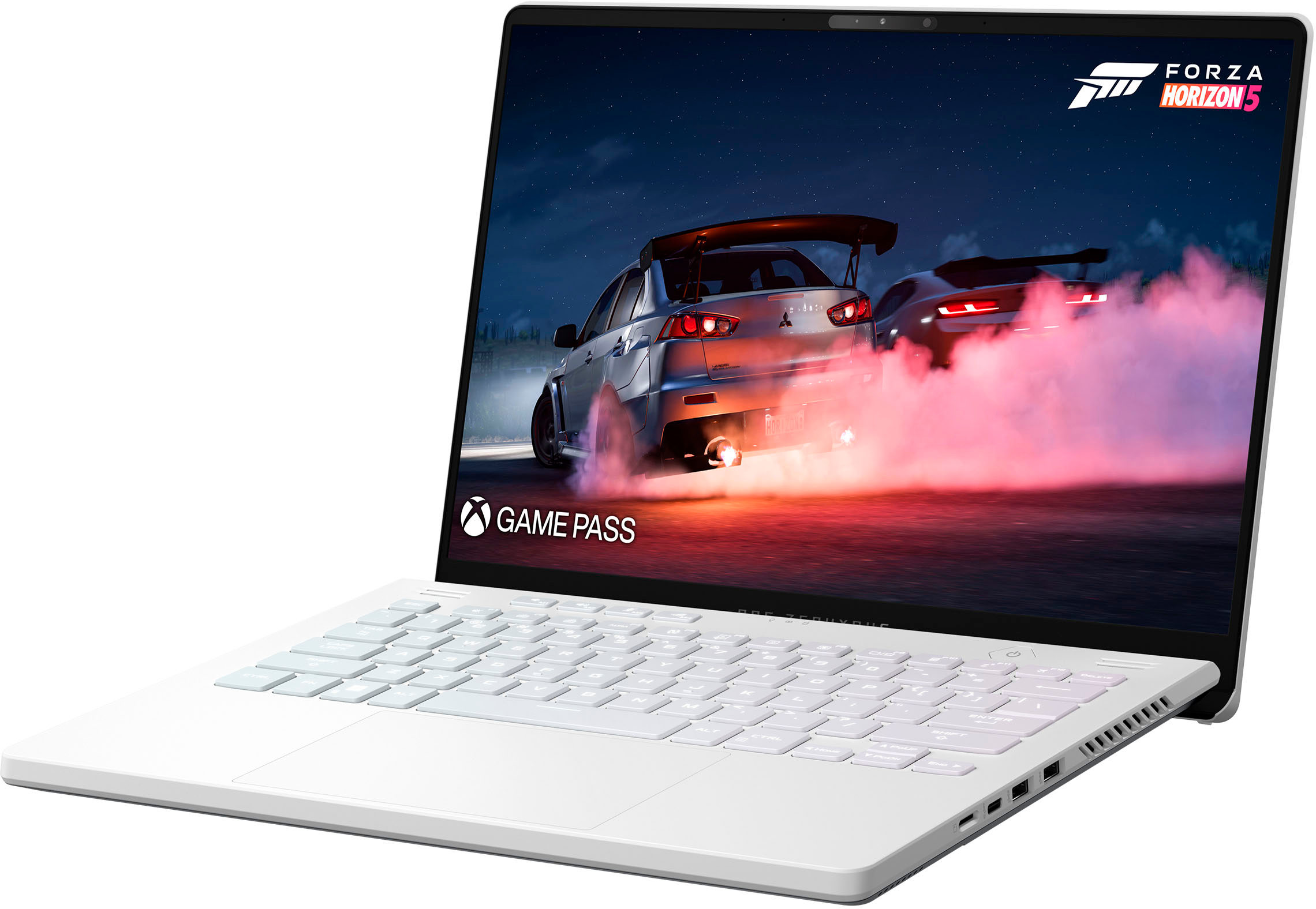 ASUS - ROG Zephyrus 14" WQXGA 120Hz Gaming Laptop - AMD Ryzen 9 - 16GB DDR5 Memory - AMD Radeon RX 6800S - 1TB PCIe 4.0 SSD - Moonlight White