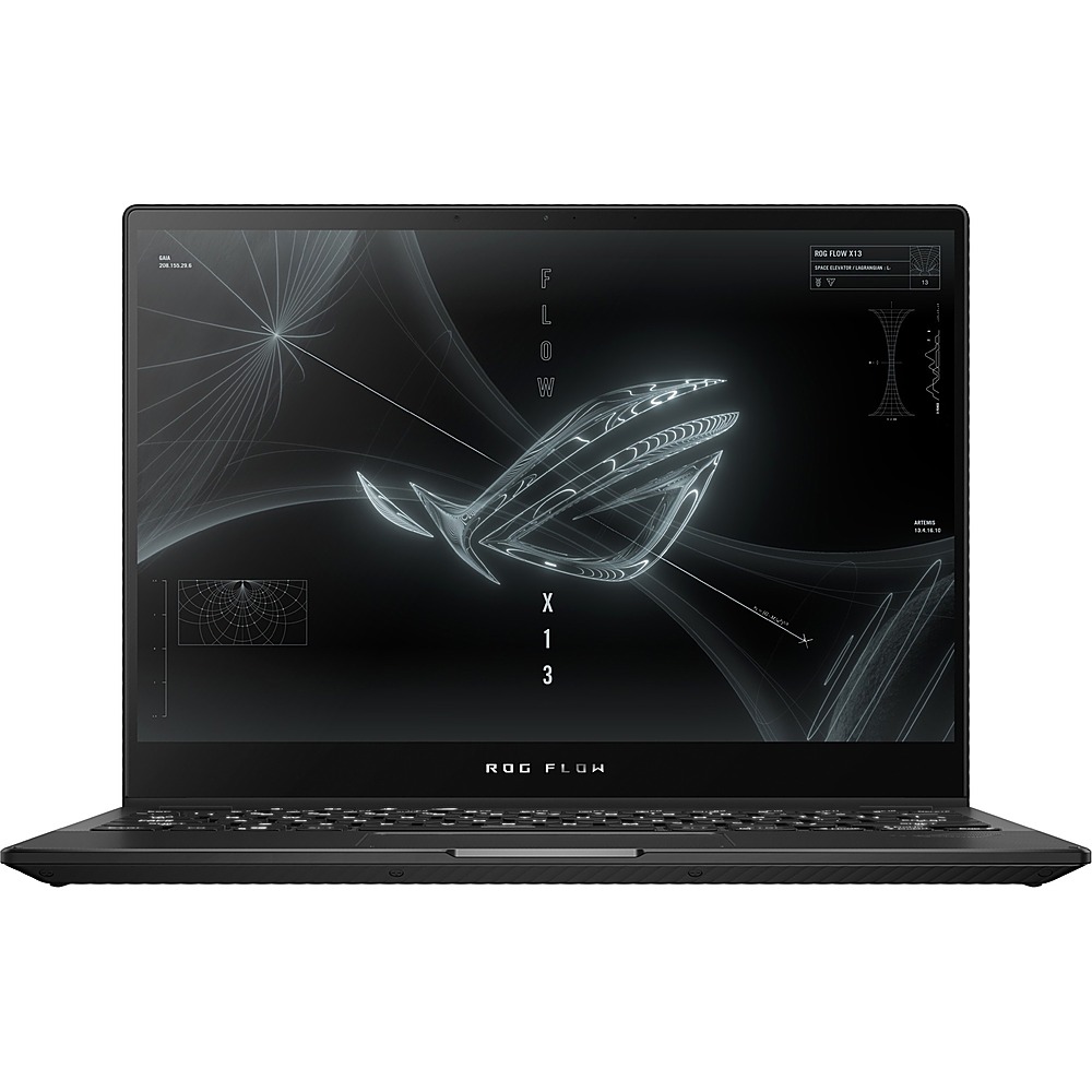 ASUS - Flow X13 13.4" 2-in-1 Laptop with Mobile Dock - AMD Ryzen 9 - 16GB Memory - NVIDIA GeForce RTX 3050 - 1TB SSD