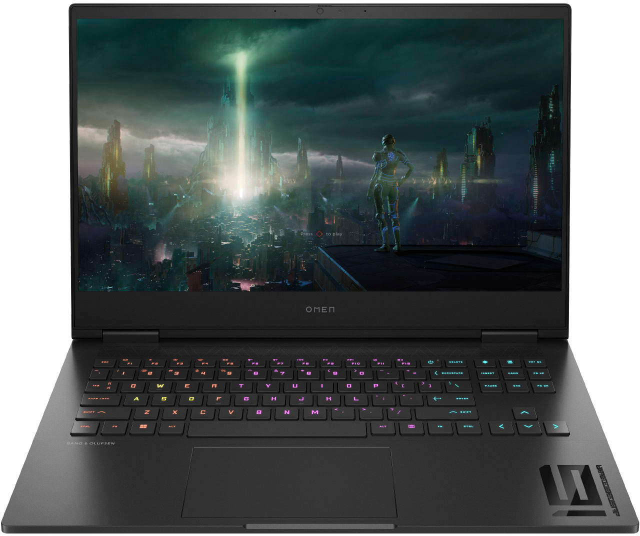 HP OMEN - 16" 165Hz Full HD Gaming Laptop - AMD Ryzen 9-7940HS - 16GB Memory - NVIDIA GeForce RTX 4070 - 512GB SSD - Shadow Black