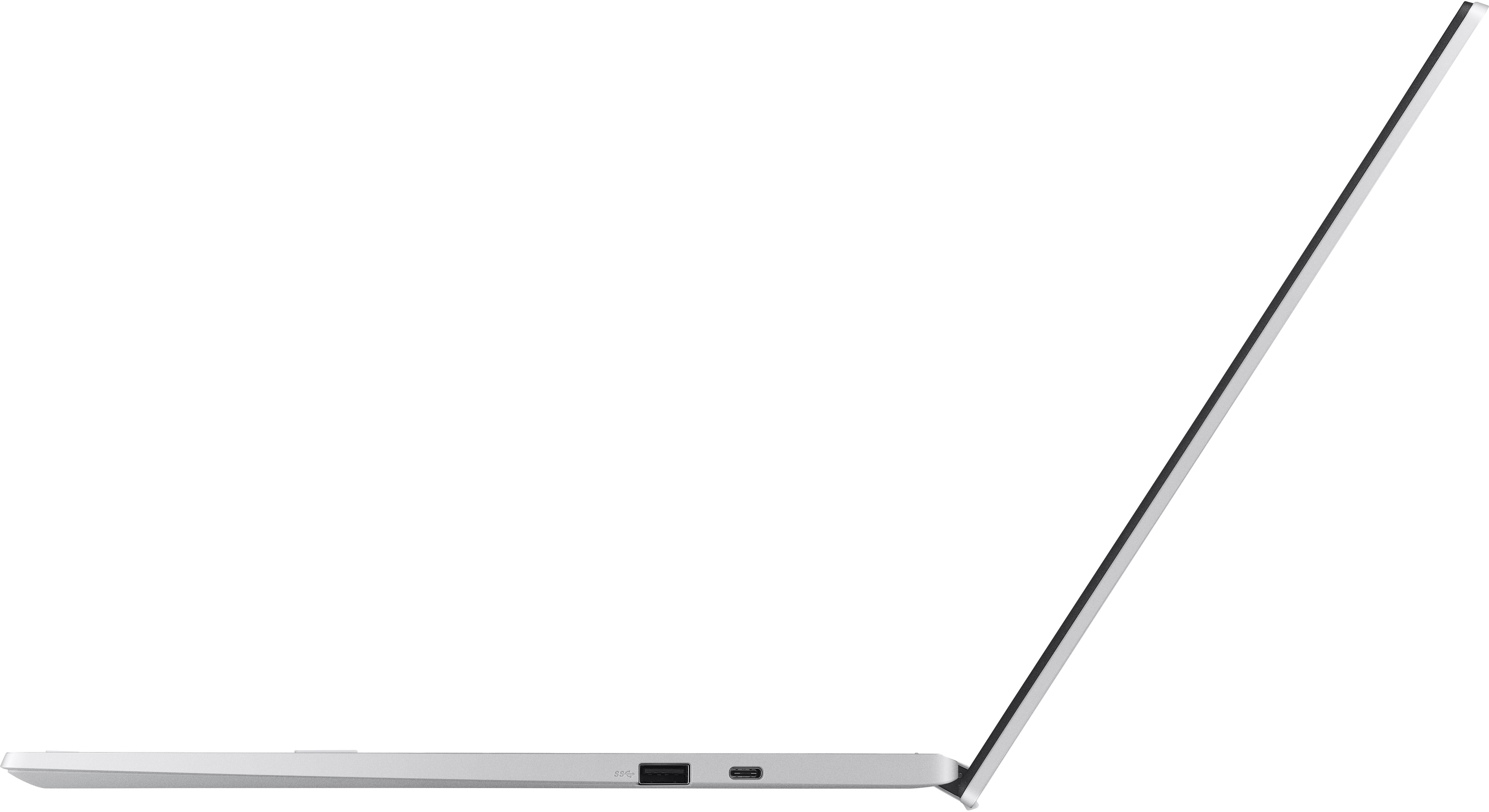 ASUS - 17.3" Chromebook - Intel Celeron N4500 - 4GB Memory - 64GB eMMC - Transparent Silver