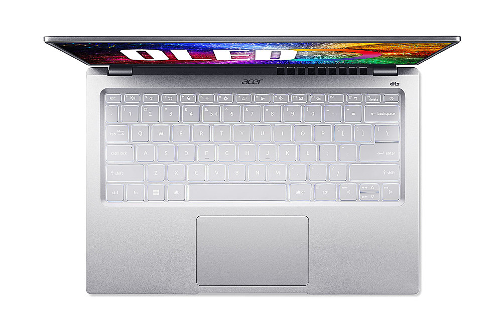 Acer - Swift 3 -14" OLED WQXGA  Laptop- -12th Gen Intel Core i7 12700H-Iris Xe Graphics-16GB LPDDR5-1TB Gen 4 SSD - Gray