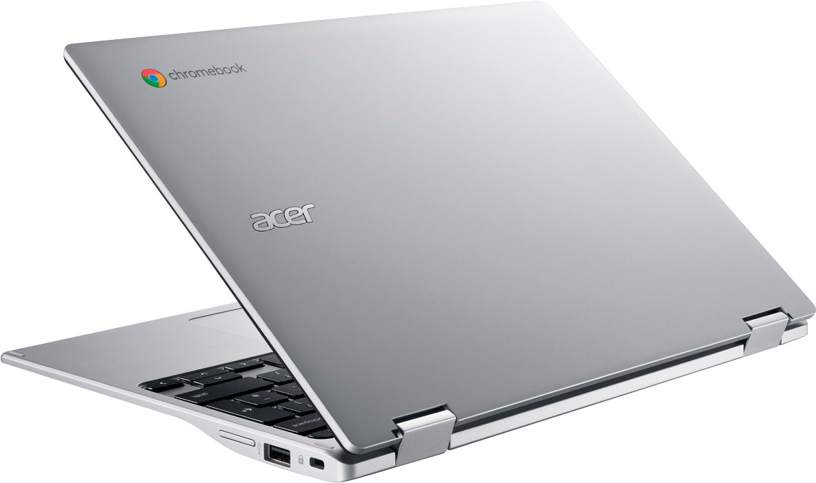 Acer - Chromebook Spin 311 – 11.6" 2-in-1 Touch Screen Laptop - MediaTek Kompanio 500 MT8183C – 4GB LPDDR4X – 64GB eMMC - Pure Silver