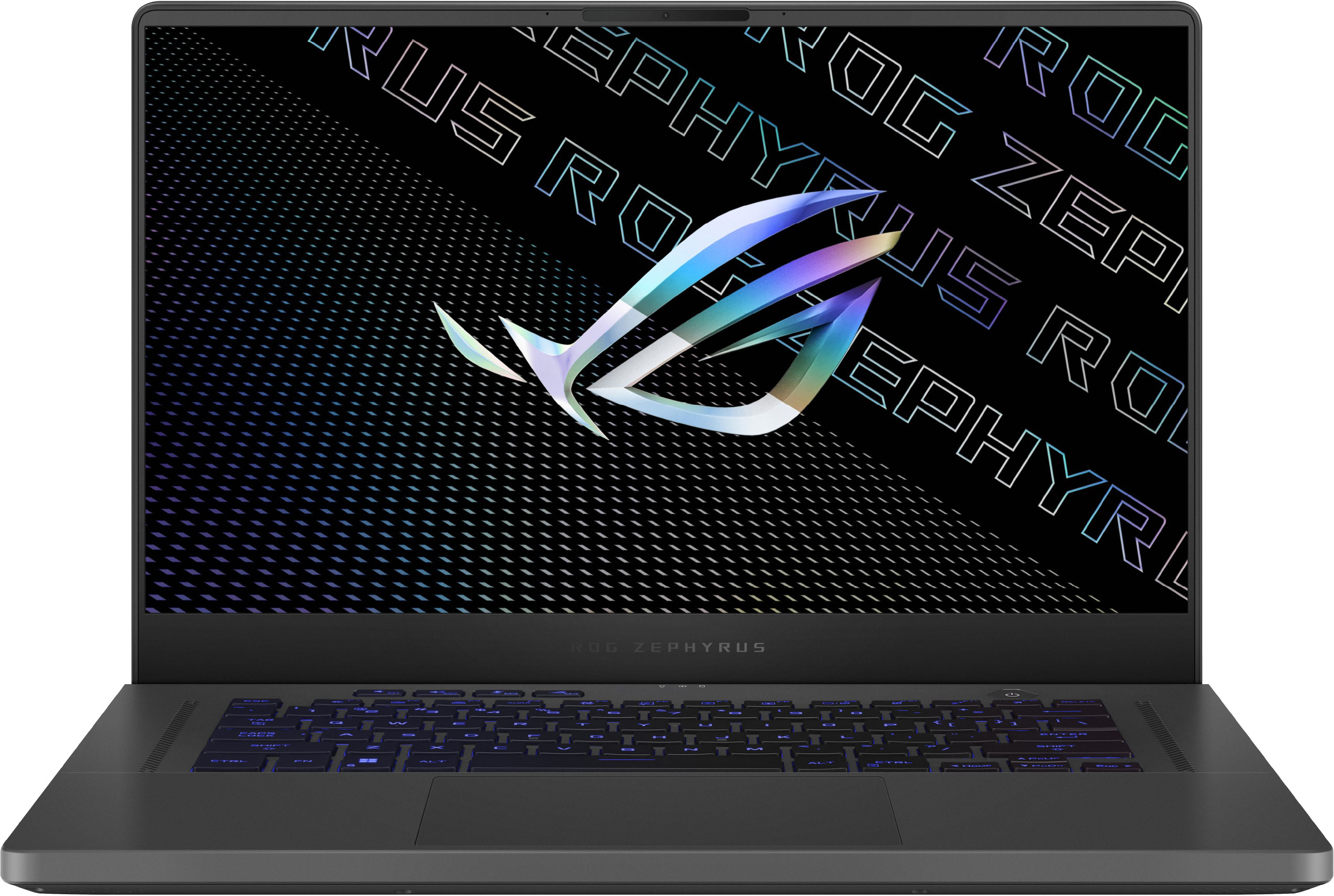 ASUS - ROG Zephyrus 15.6" WQHD 165Hz Gaming Laptop-AMD Ryzen 9-16GB DDR5 Memory-NVIDIA GeForce RTX 3070 Ti-1TB PCIe 4.0 SSD - Eclipse Gray