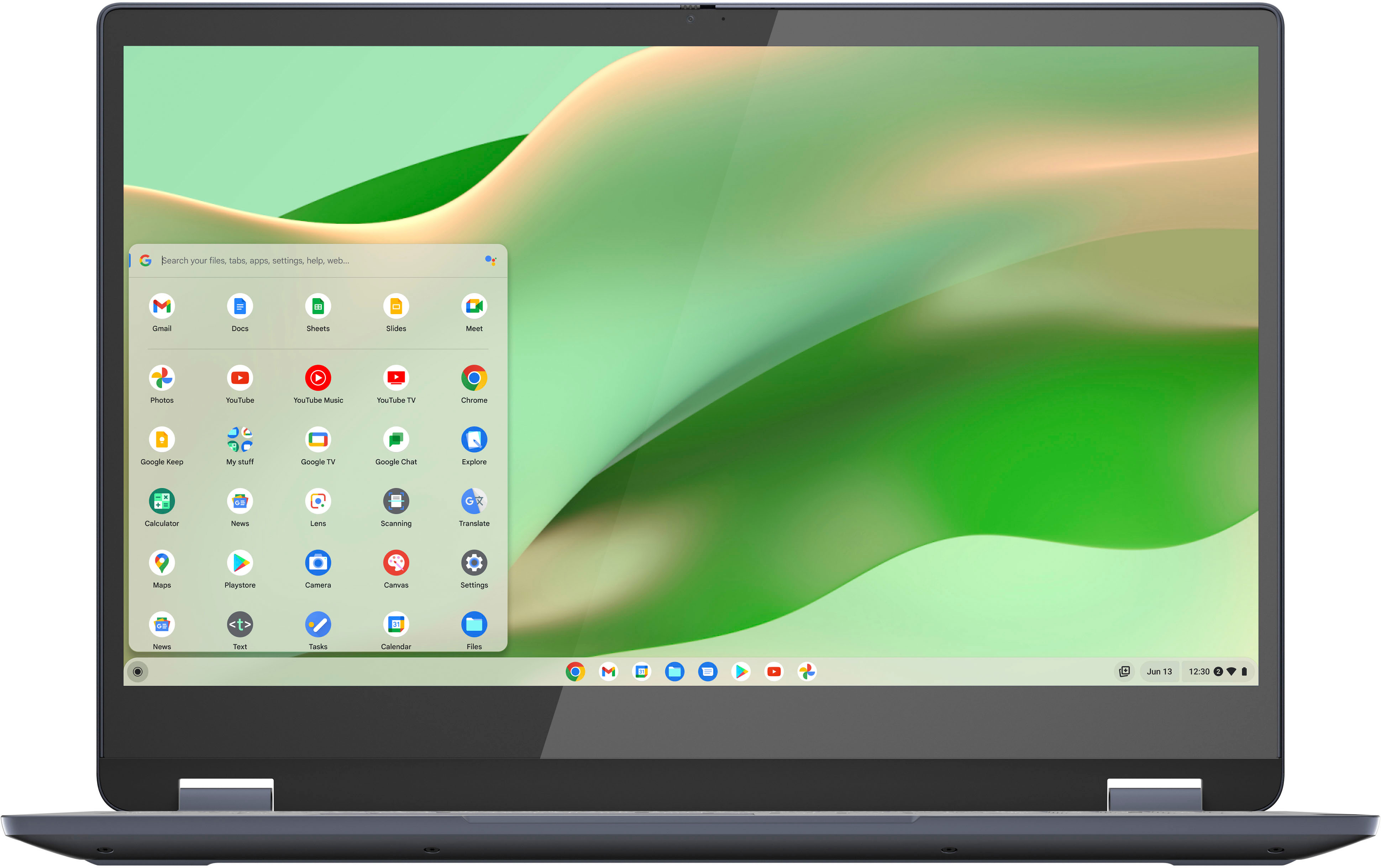 Lenovo - Flex 3 15.6" FHD Touch-Screen Chromebook Laptop - Pentium Silver N6000 with 8GB Memory - 64GB eMMC - Abyss Blue