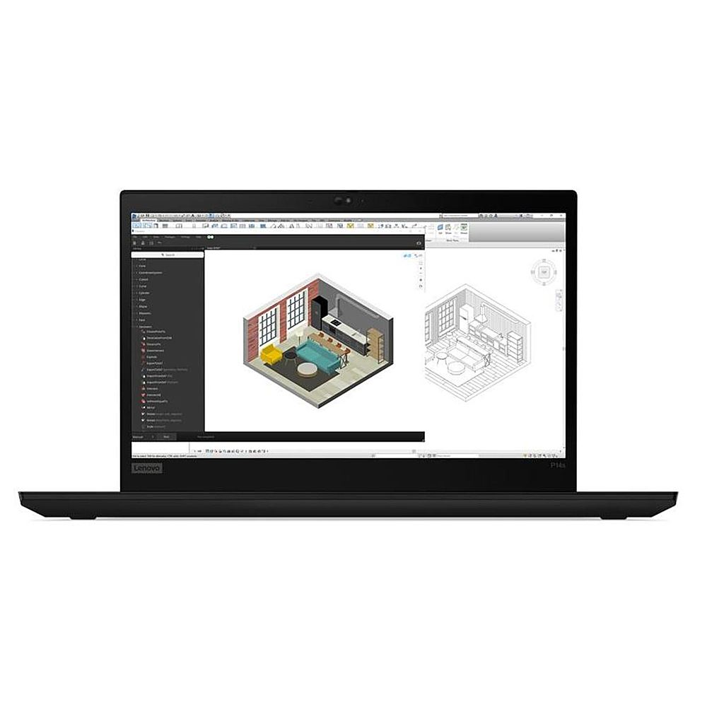 Lenovo - ThinkPad P14s AMD Gen 2 14" Laptop AMD Ryzen 7 PRO 5850U with 16GB Memory - 512GB SSD