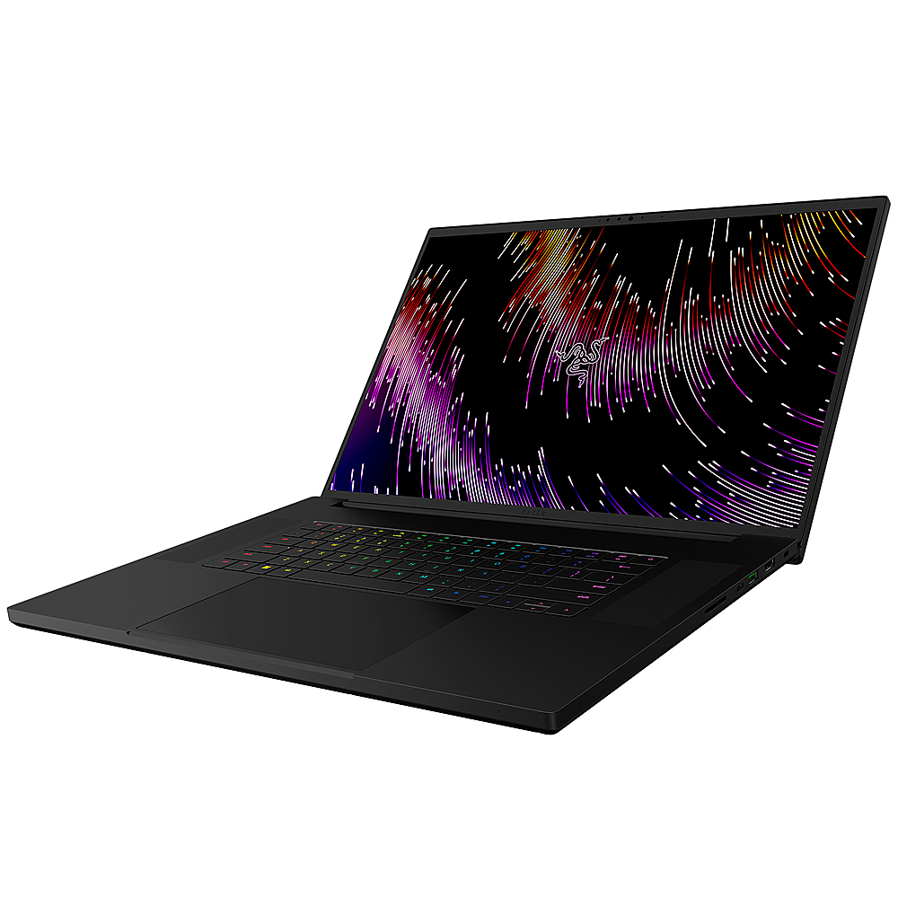 Razer - Blade 18 - 18'' Gaming Laptop - QHD+ 240 Hz - Intel 24-Core i9-13950HX - NVIDIA GeForce RTX 4070 - 32GB RAM - 1TB SSD - Black