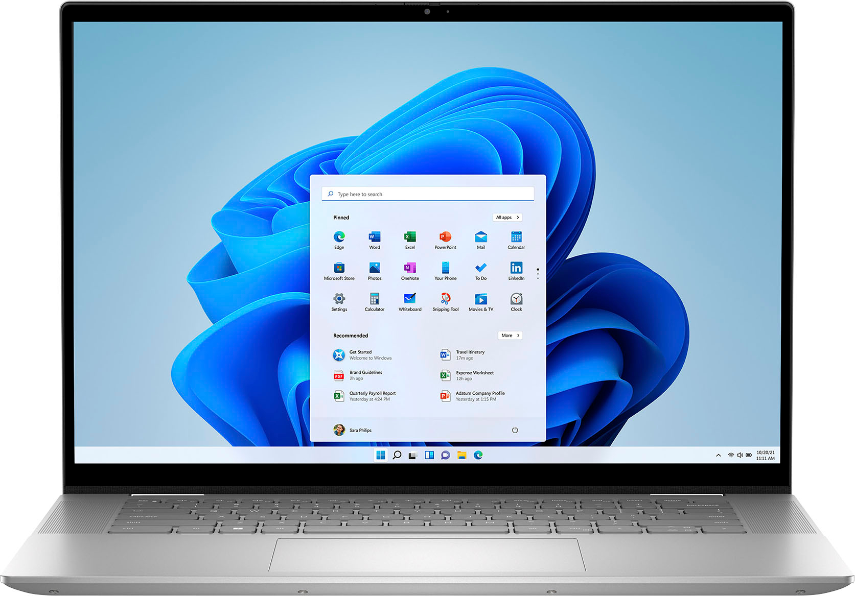 Dell - Inspiron 16.0" 2-in-1 Touch Laptop - 13th Gen Intel Evo i5 - 8GB Memory - 512GB SSD - Platinum Silver