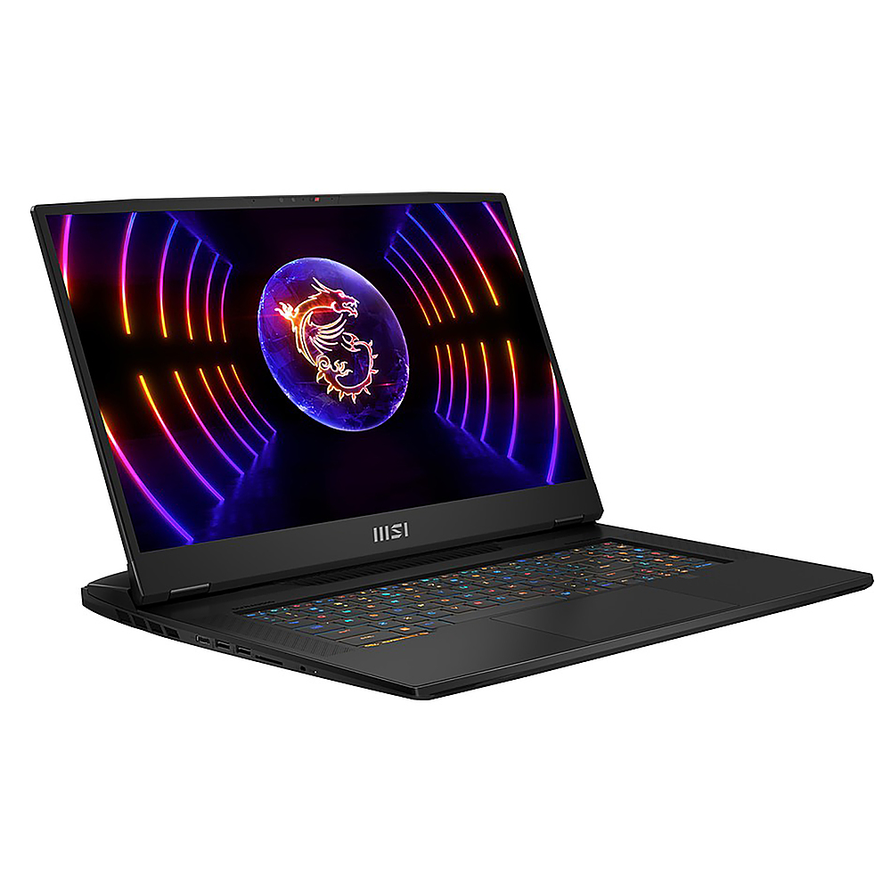 MSI - Titan GT77 HX 13V 17.3" UHD Gaming Laptop - Intel Core i9-13980HX with 64GB Memory - NVIDIA GeForce RTX 4080 - 2TB SSD - Core Black