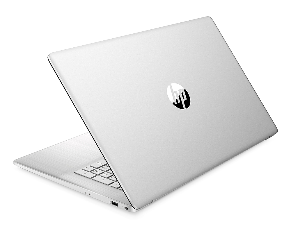HP - 17.3" Laptop - Intel Pentium Silver N5030 - 4GB Memory - 256GB SSD - Natural Silver