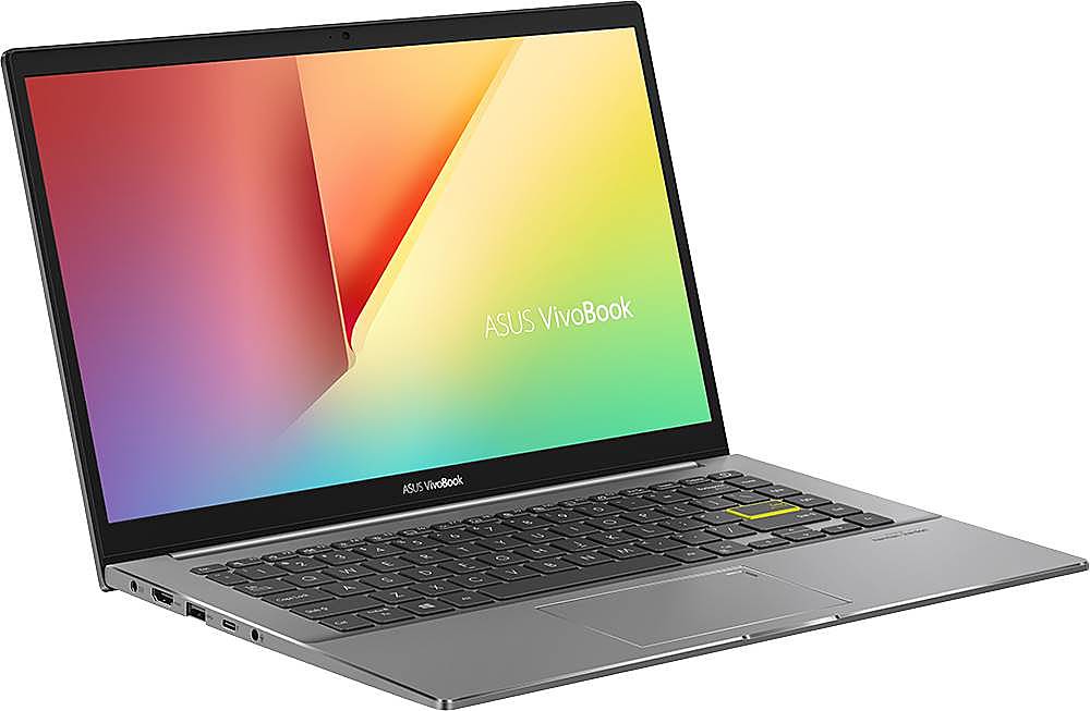 ASUS - VivoBook S14 14" Laptop - Intel Core i5 - 8GB Memory - 512GB Solid State Drive - Indie Black/Light Gray