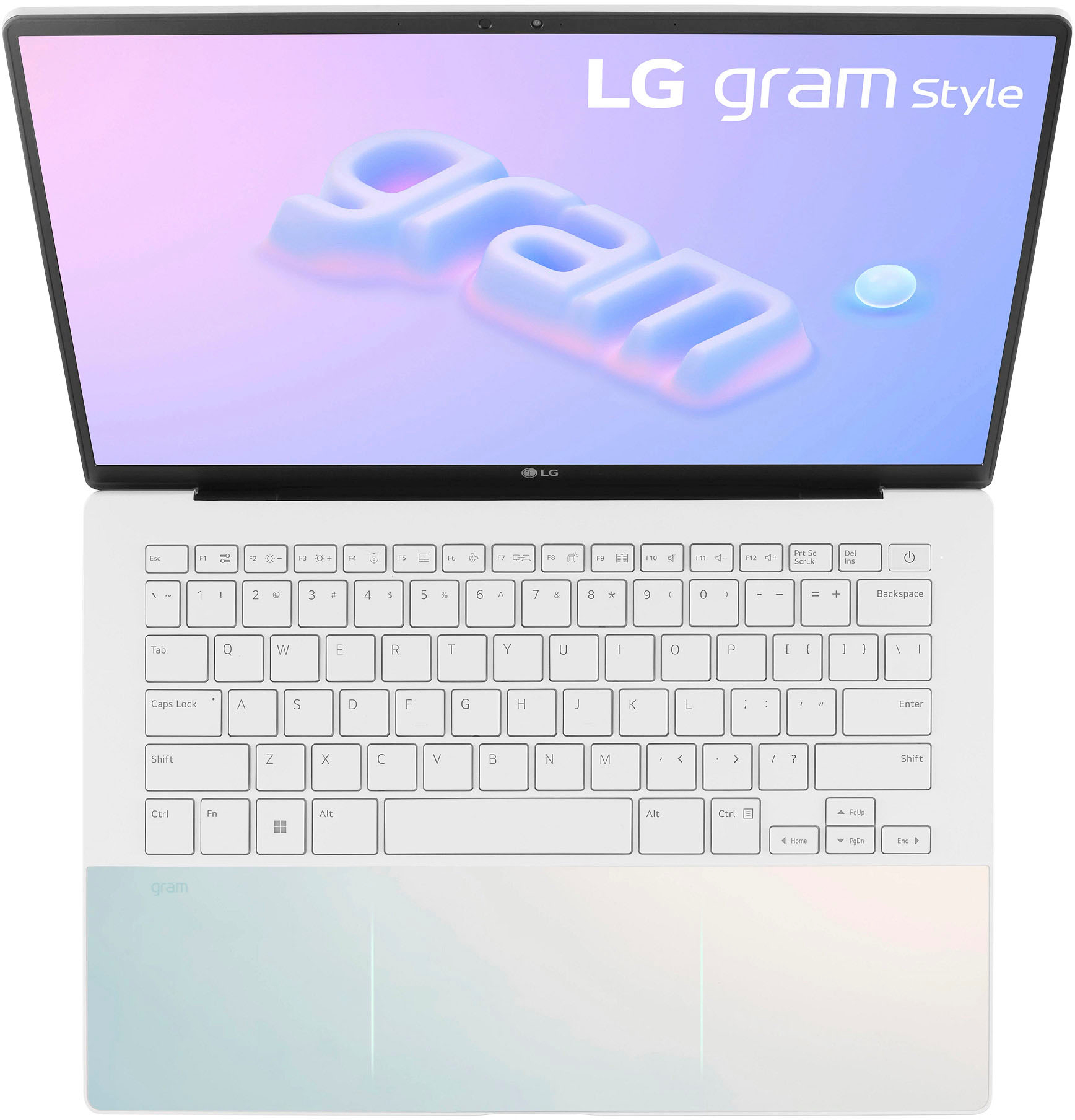 LG - gram Style 14” Laptop - Intel Evo Platform 13th Gen Intel Core i7 with 16GB RAM - 512GB NVMe SSD