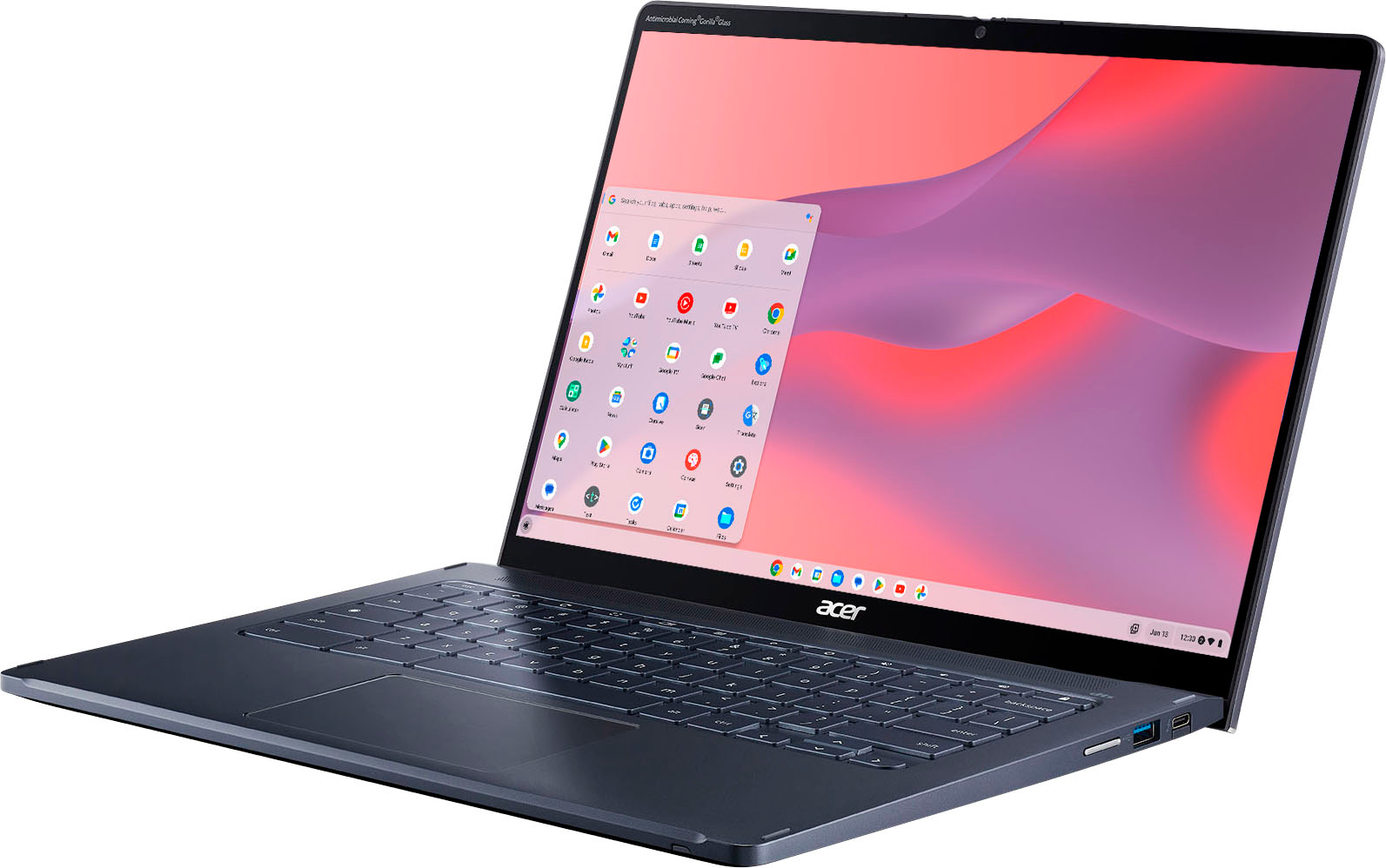 Acer - Chromebook Spin 714 Laptop - 14.0" 2-in-1 Touchscreen - Intel Evo Core i5 – 8GB – 256GB SSD - Slate Blue