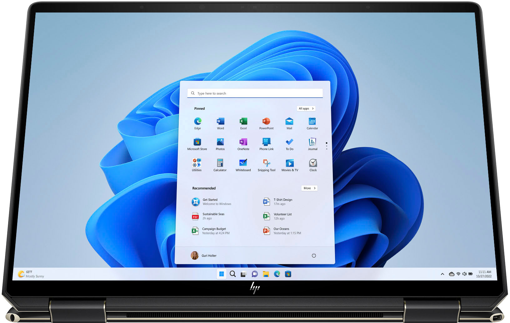HP - ENVY 2-in-1 15.6" Full HD Touch-Screen Laptop - AMD Ryzen 5 7530U - 8GB Memory - 256GB SSD - Nightfall Black