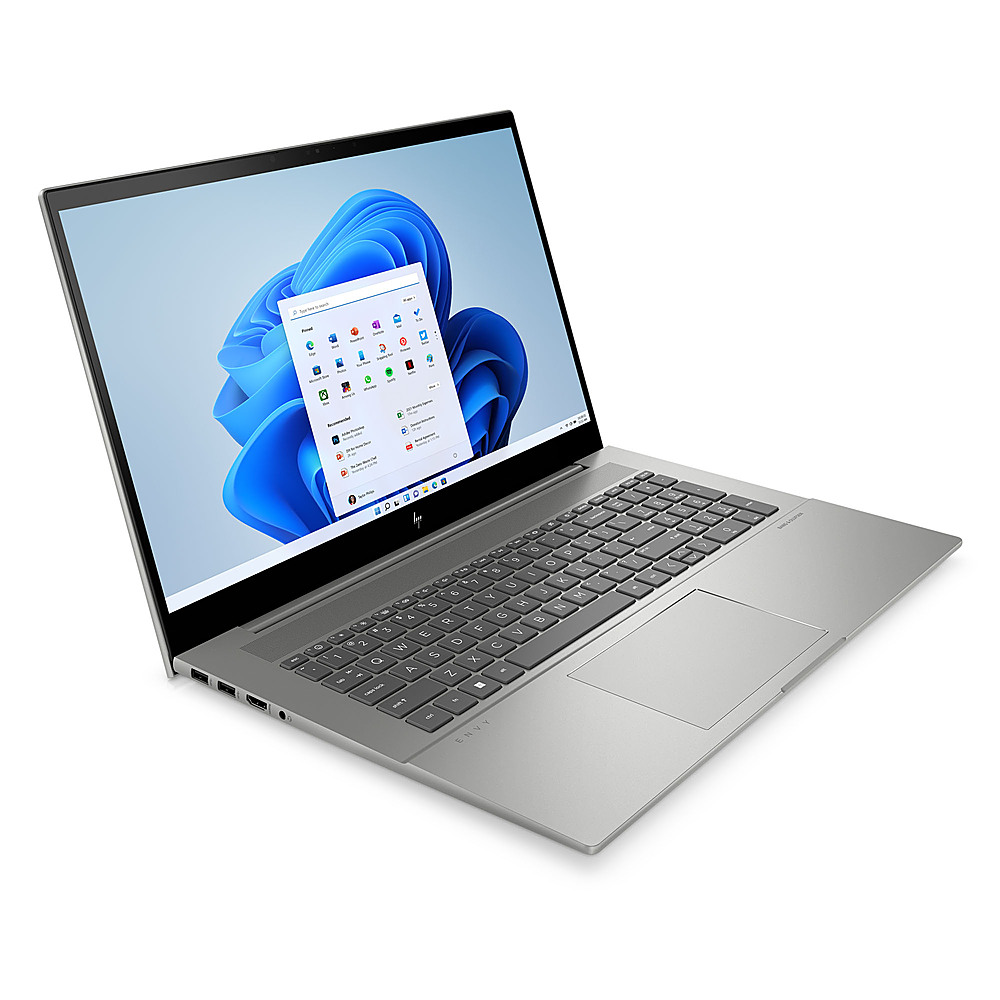 HP - ENVY 17.3" Full HD Touch-Screen Laptop - Intel Core i7-13700H - 12GB Memory - 1TB SSD - Mineral silver