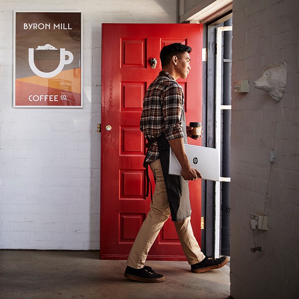 HP - ProBook 455 G9 15.6" Laptop - AMD Ryzen 5 - Memory - 256 GB SSD - Silver