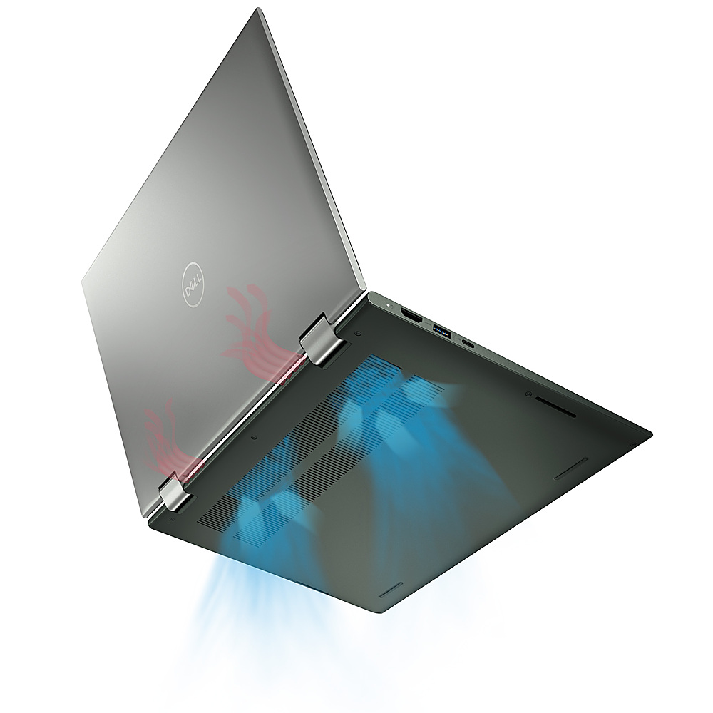 Dell - Inspiron 7415 14" FHD 2-in-1 Touch-Screen Laptop - AMD Ryzen 7 - 16GB Memory - 512GB SSD - Green