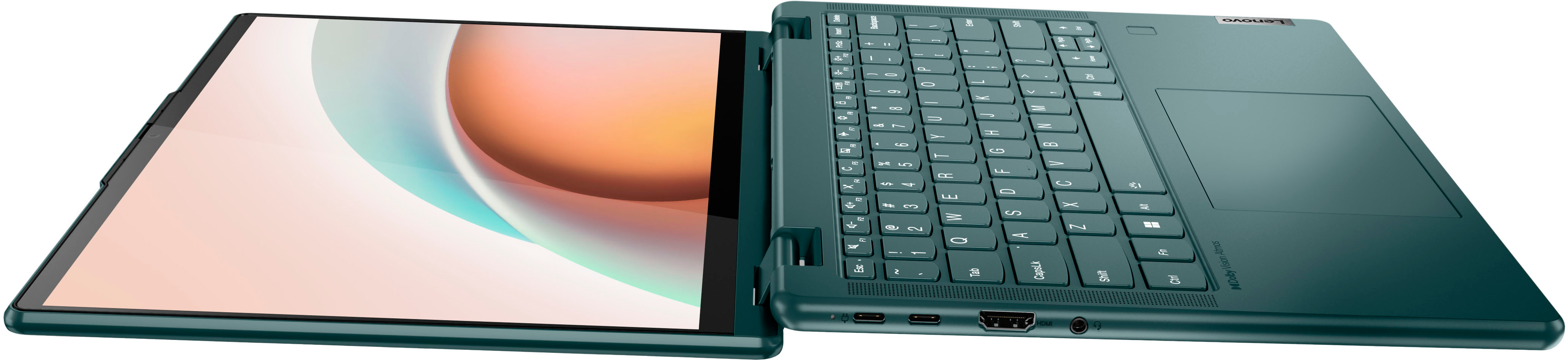 Lenovo - Yoga 6 13.3" WUXGA (1920 x 1200) Touch 2-in-1 Laptop -Ryzen 7 5700U - 16GB Memory - 512GB SSD - Dark Teal