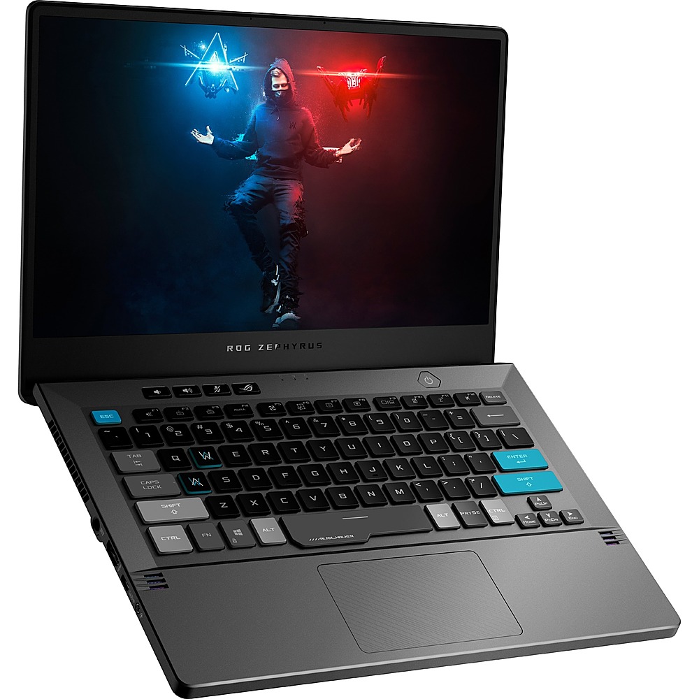 ASUS - Zephyrus G14 AW SE 14" WQHD Gaming Laptop - Ryzen 9 5900HS - 16GB - NVIDIA GeForce RTX 3050 Ti - 1TB SSD - Gray