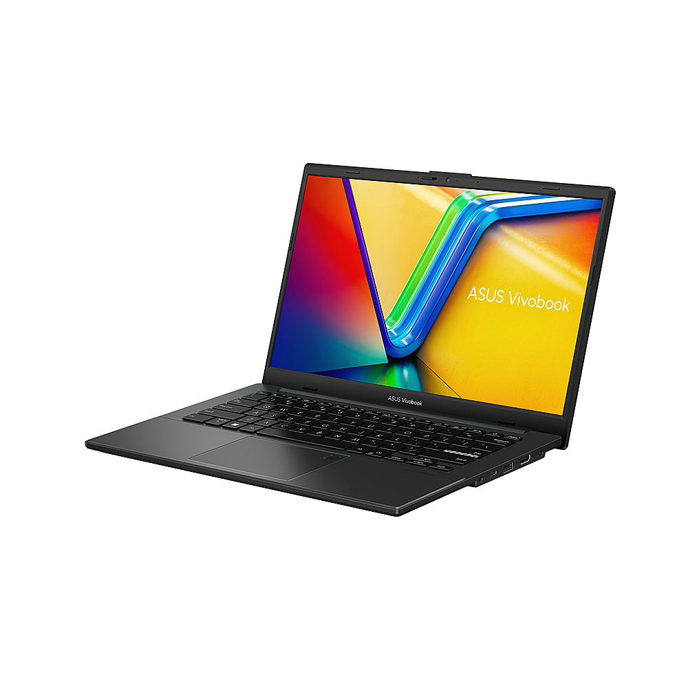 ASUS - Vivobook Go 14" Laptop - AMD Ryzen 3 7320U with 8GB Memory - 256 GB SSD - Mixed Black