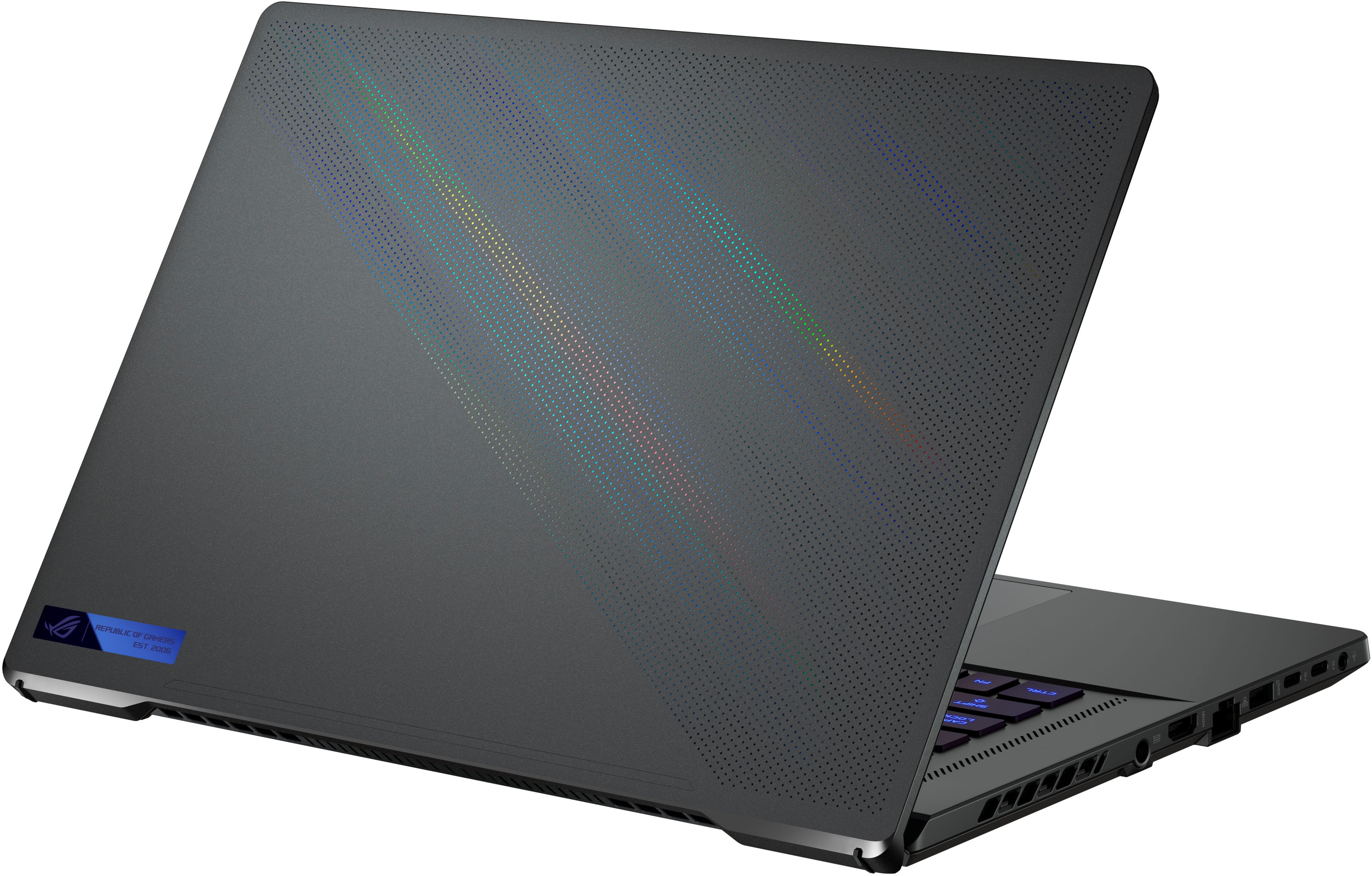 ASUS - ROG Zephyrus 15.6" WQHD 165Hz Gaming Laptop-AMD Ryzen 9-16GB DDR5 Memory-NVIDIA GeForce RTX 3070 Ti-1TB PCIe 4.0 SSD - Eclipse Gray