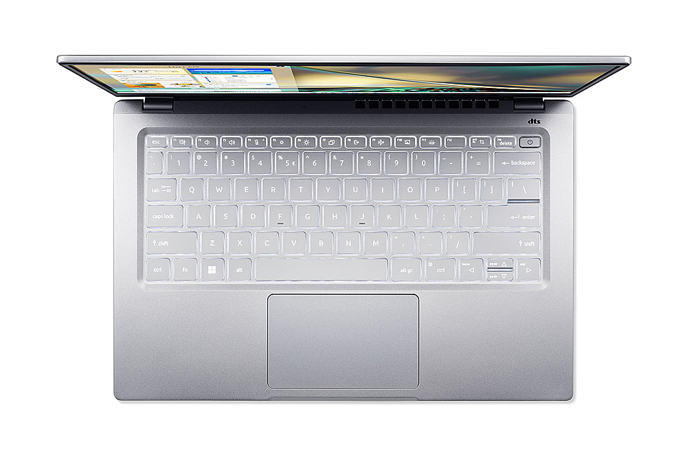 Acer - Swift 3 -14” 2560x1400 100% sRGB  lntel Evo Laptop -  12th Gen Intel Core i7-1260P - 16GB LPDDR4X-1TB Gen 4 SSD - Silver