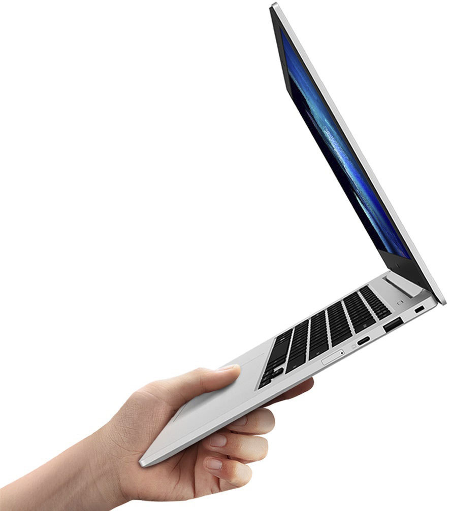 Samsung - Galaxy Book Go - 14.0" LED Screen - Qualcomm® Snapdragon™ 7C Gen 2 Processor - 4GB Memory - 128GB eMMC - Silver