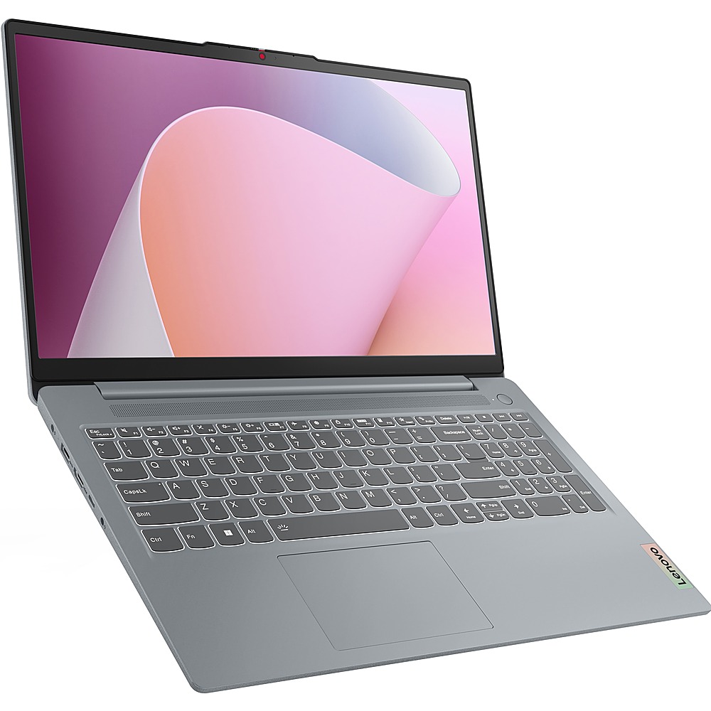 Lenovo - IdeaPad Slim 3 15.6" Laptop - AMD Ryzen 3 with 8GB Memory - 256 GB SSD - Arctic Gray