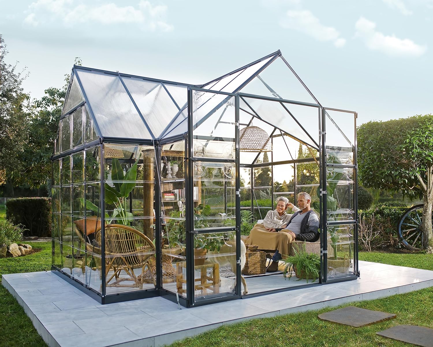 Palram - Canopia Chalet 12' x 10' Greenhouse