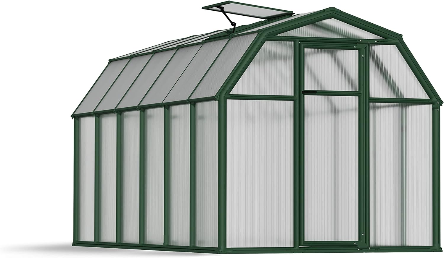 Rion HG7012 EcoGrow 2 Greenhouse, 6' x 12', Dark Green