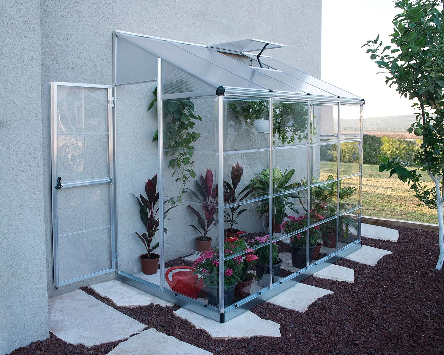 Palram - Canopia Hybrid Lean-to Greenhouse