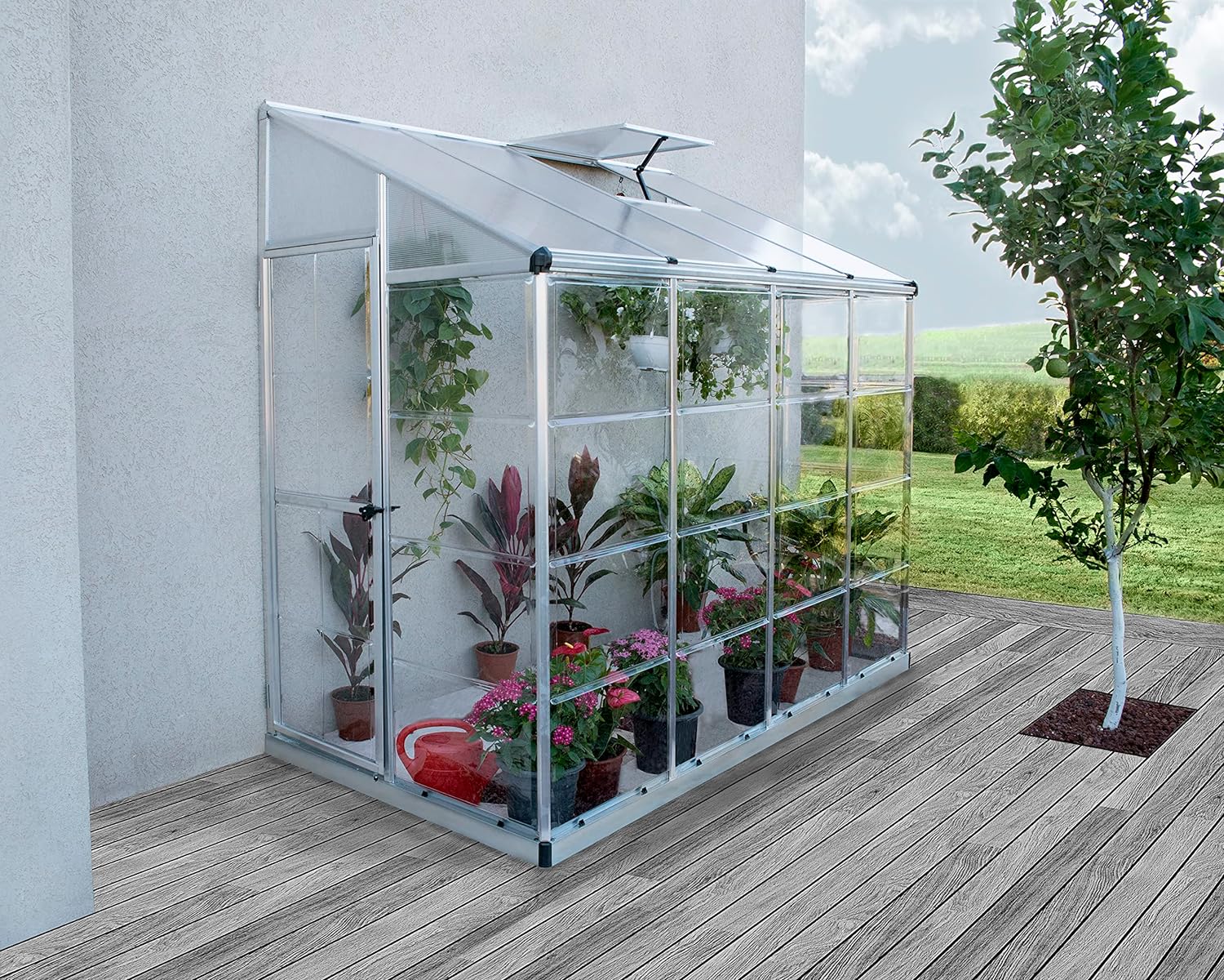 Palram - Canopia Hybrid Lean-to Greenhouse