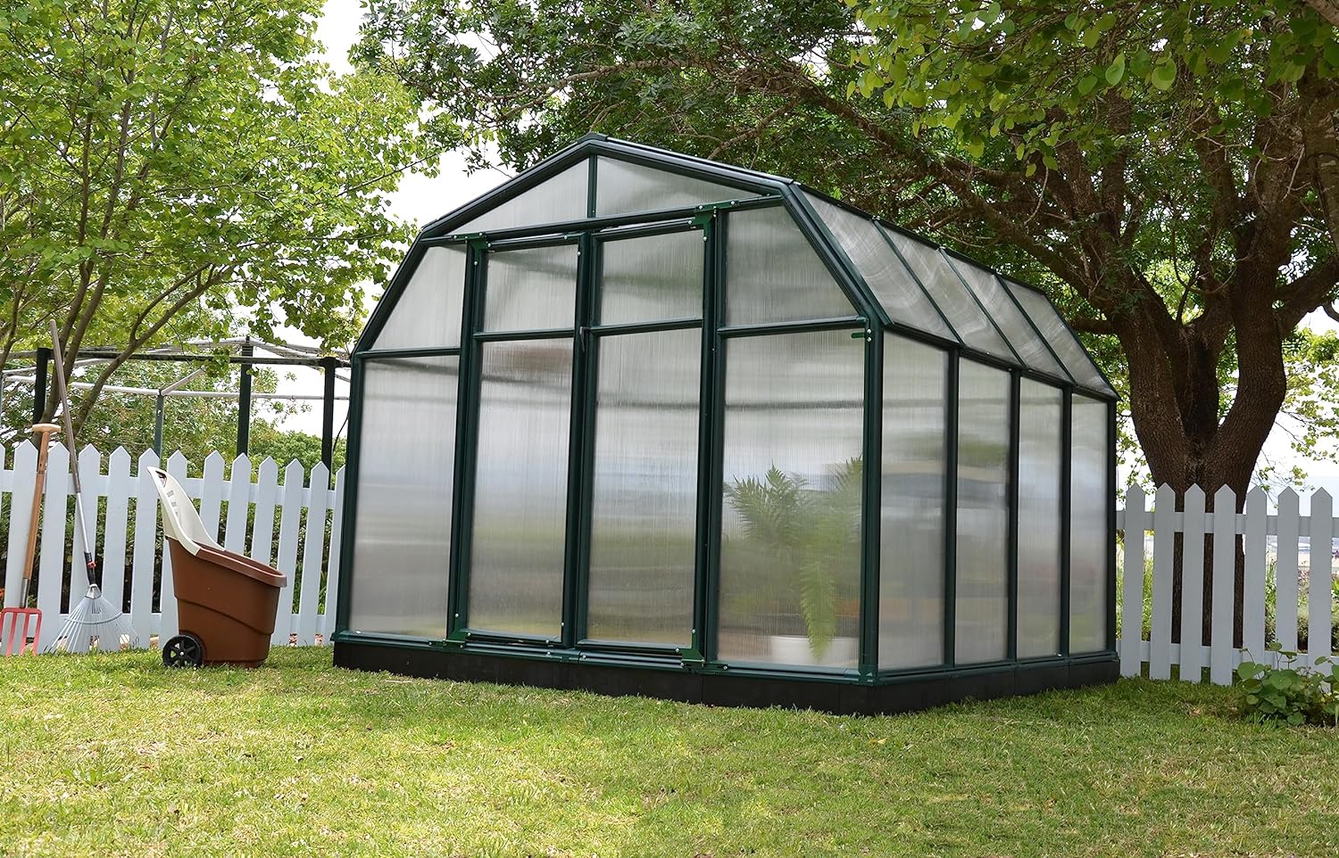 Rion Palram - Canopia Hobby Gardener 8' x 8' Greenhouse