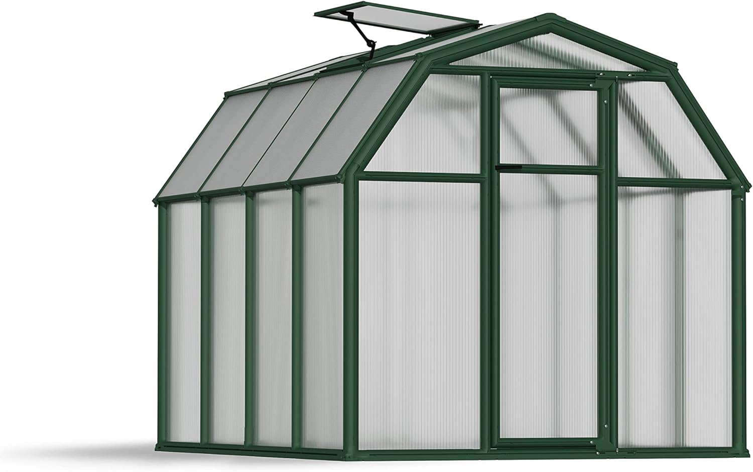 Rion HG7012 EcoGrow 2 Greenhouse, 6' x 12', Dark Green