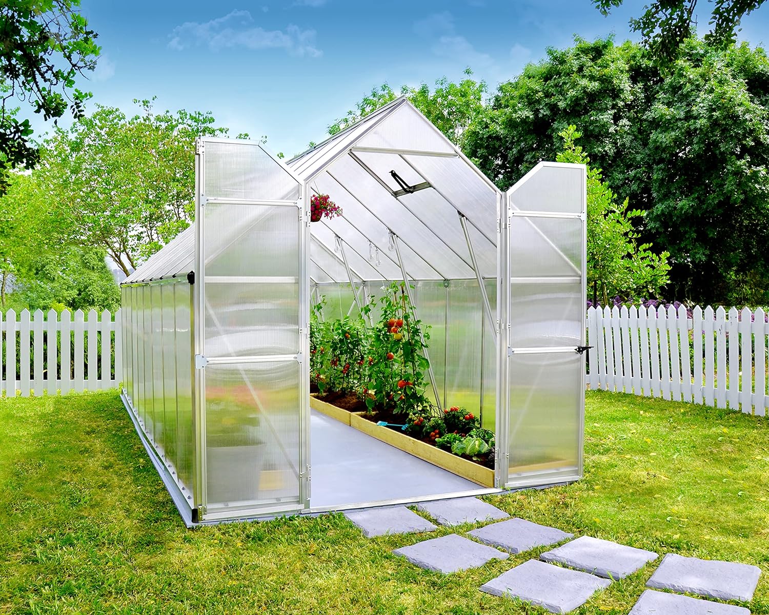 Palram - Canopia Essence 8' x 12' Greenhouse