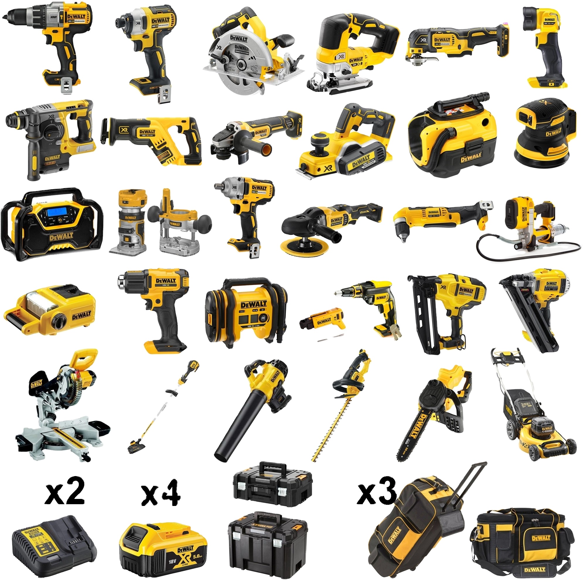 DISCOUNT SALES FOR-DeWalts 20v Max 15-Tool Lithium Ion Cordless Combos Kits 18V tools