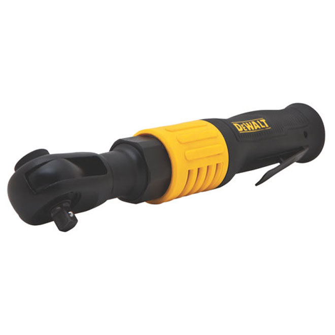 Dewalt Pneumatic Ratchet Wrench – 3/8-in – Yellow – Aluminum