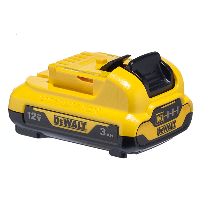 Dewalt Power Tool Battery – 3-Amp x 12-Volt Max – Lithium-Ion – 3 Fuel Gauge System