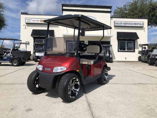 2022 E-Z-Go Golf Cart Freedom® RXV® 48V Electric Inferno Red For Sale
