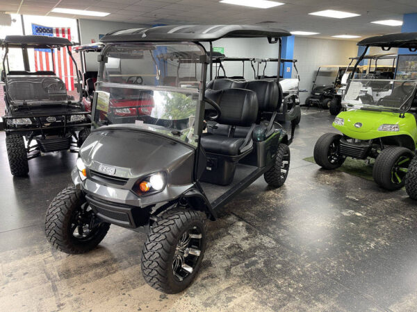 2022 E-Z-Go Golf Carts All Express L6 72V Electric Metallic Charcoal For Sale