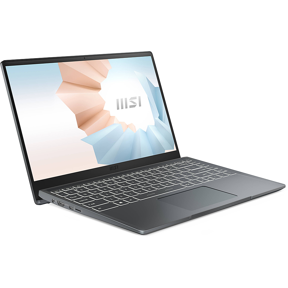 MSI - Modern 14 B11S 14" Laptop - Intel Core i5 - 8 GB Memory - 512 GB SSD - Carbon Gray