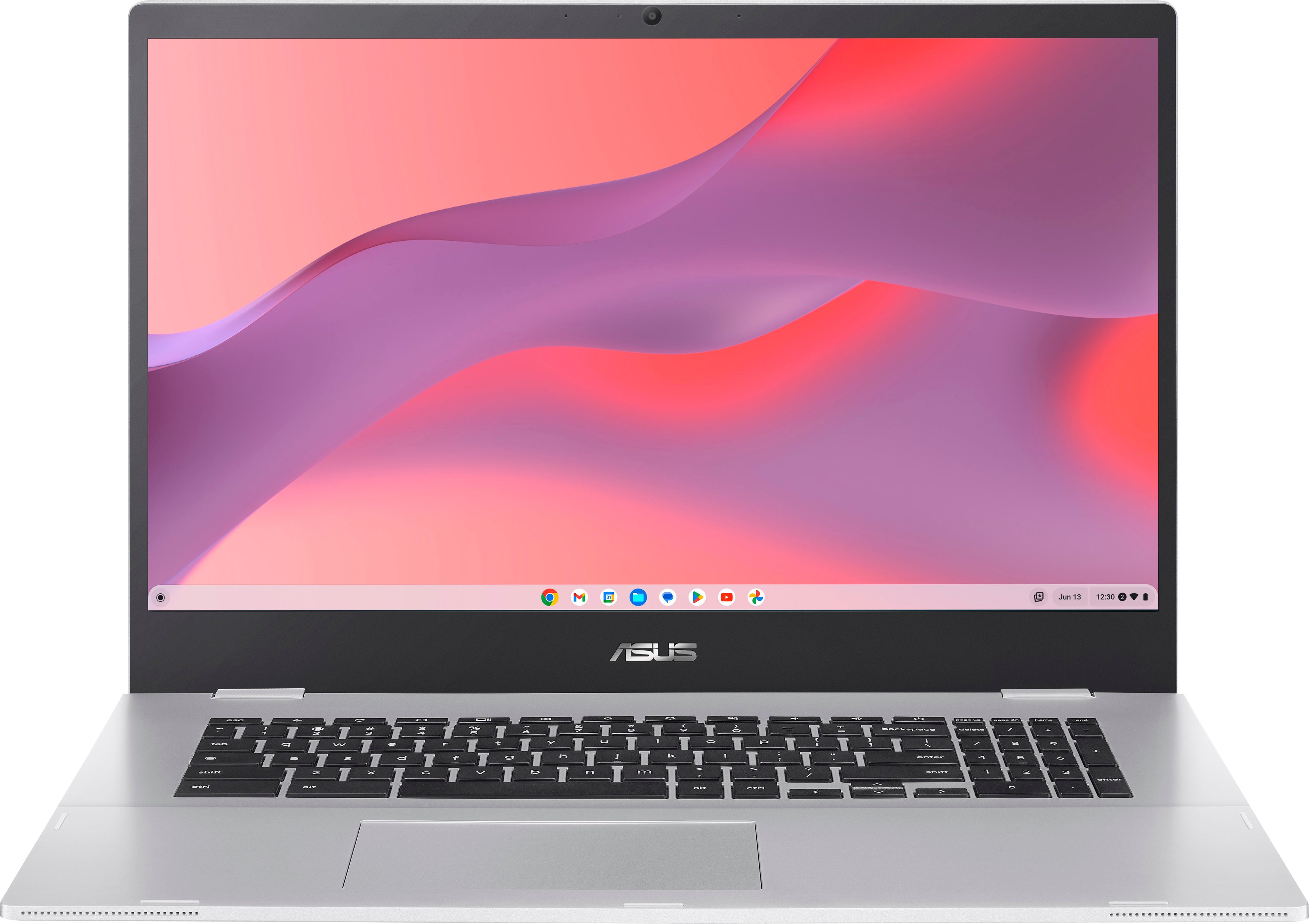ASUS - 17.3" Chromebook - Intel Celeron N4500 with 4GB Memory - 64GB eMMC