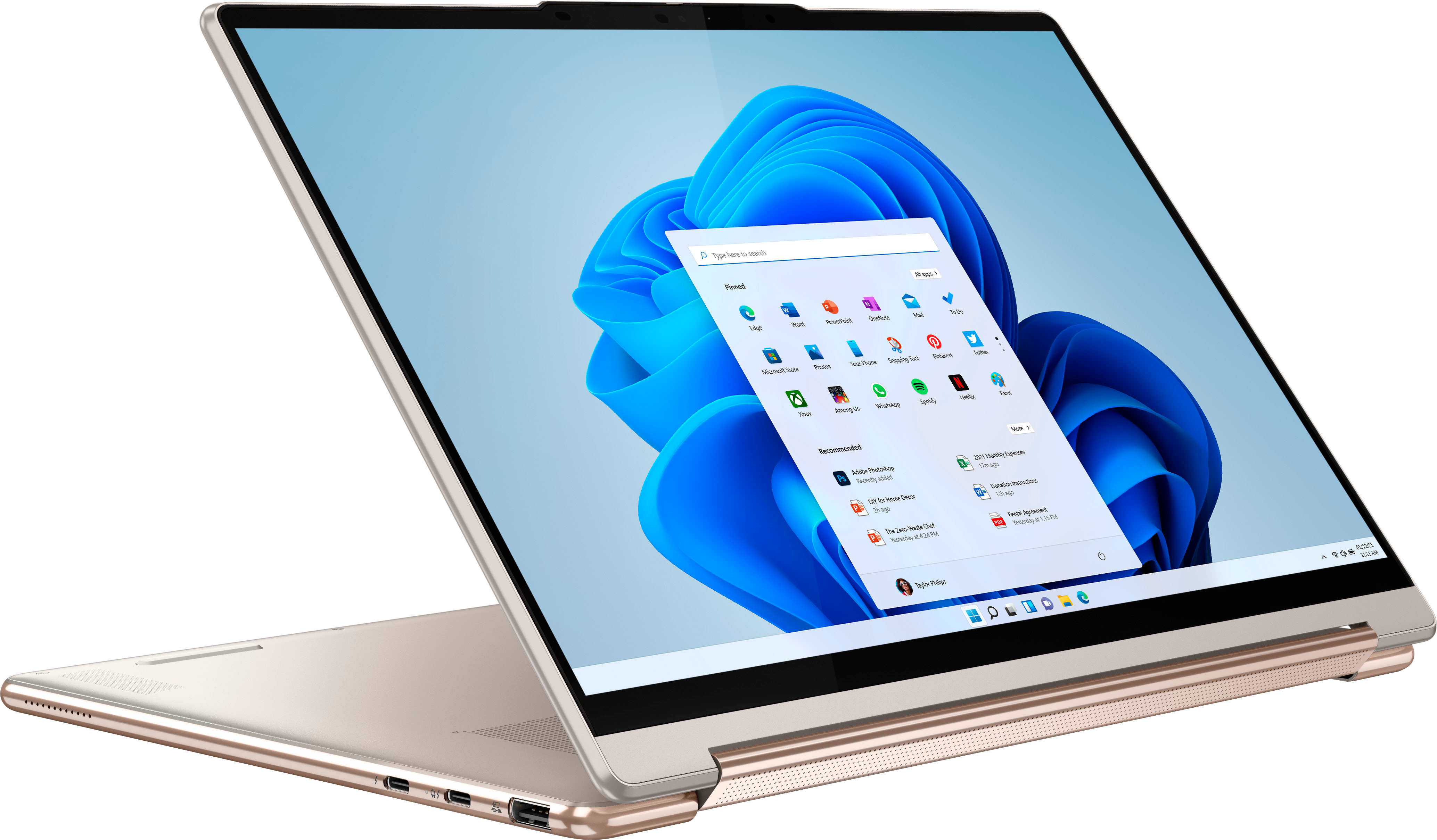 Lenovo - Yoga 9i 14" 2.8K OLED Touch 2-in-1 Laptop with Pen - Intel Evo Platform - Core i7-1260P - 16GB Memory - 512GB SSD - Oatmeal