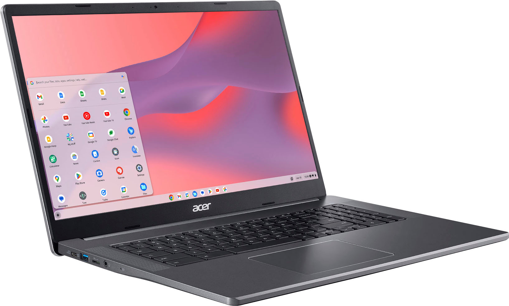 Acer - Chromebook 317 Laptop–17.3 FHD IPS Touch Display–Intel Pentium Silver N6000 Processor–8GB LPDDR4X–64GB eMMC– WiFi6