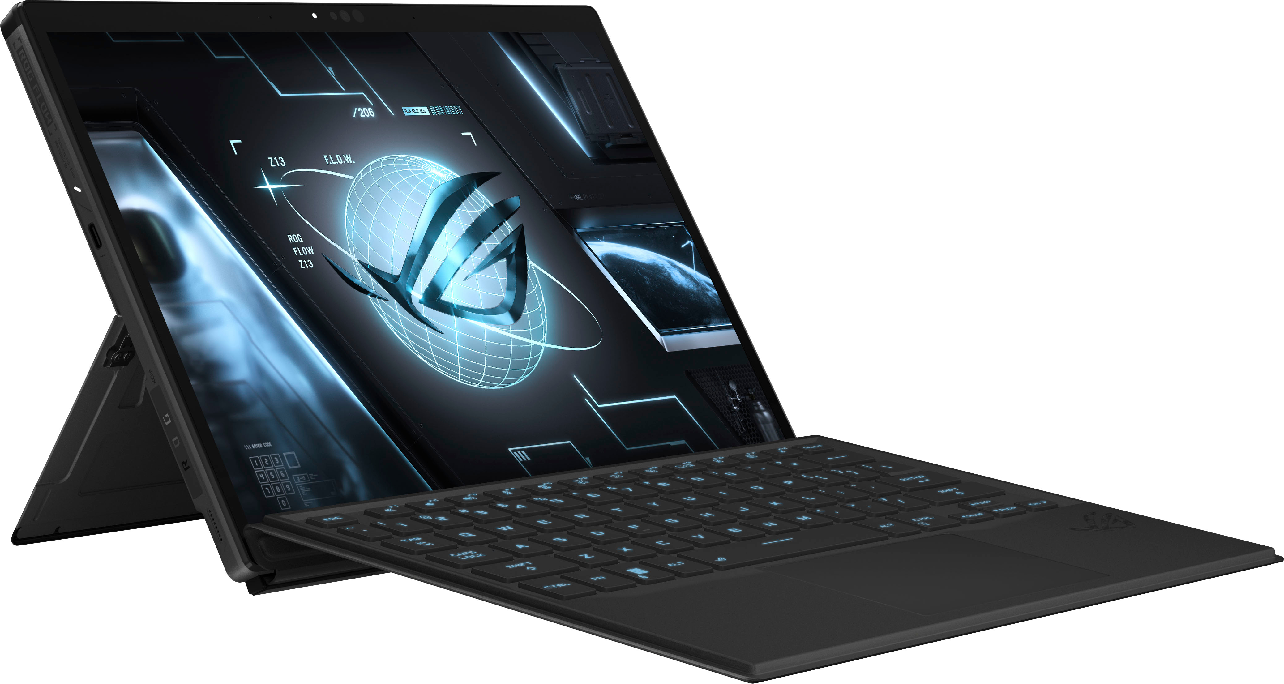 ASUS - ROG 13.4" Touchscreen Gaming Tablet WQXGA-Intel Core i9 with 16GB Memory-NVIDIA GeForce RTX 4060 V8G Graphics-1TB SSD - Black