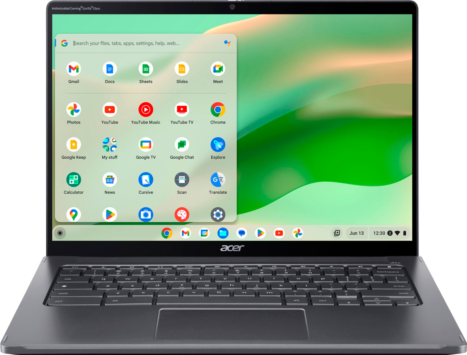 Acer - Chromebook Spin 714 Intel Evo Laptop - 14" 1920 x 1200 2-in-1 Touch - Intel i5-1335U – 8GB LPDDR4X – 256GB SSD–Wi-Fi 6E - Steel Gray