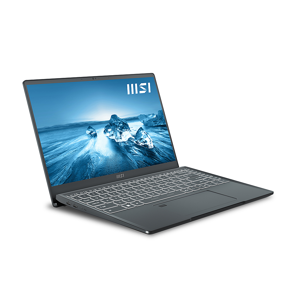 MSI - Prestige 14" Gaming Laptop - EVO Intel Core i7 - 32GB Memory - Intel Iris Xe - 1TB SSD - Carbon Gray