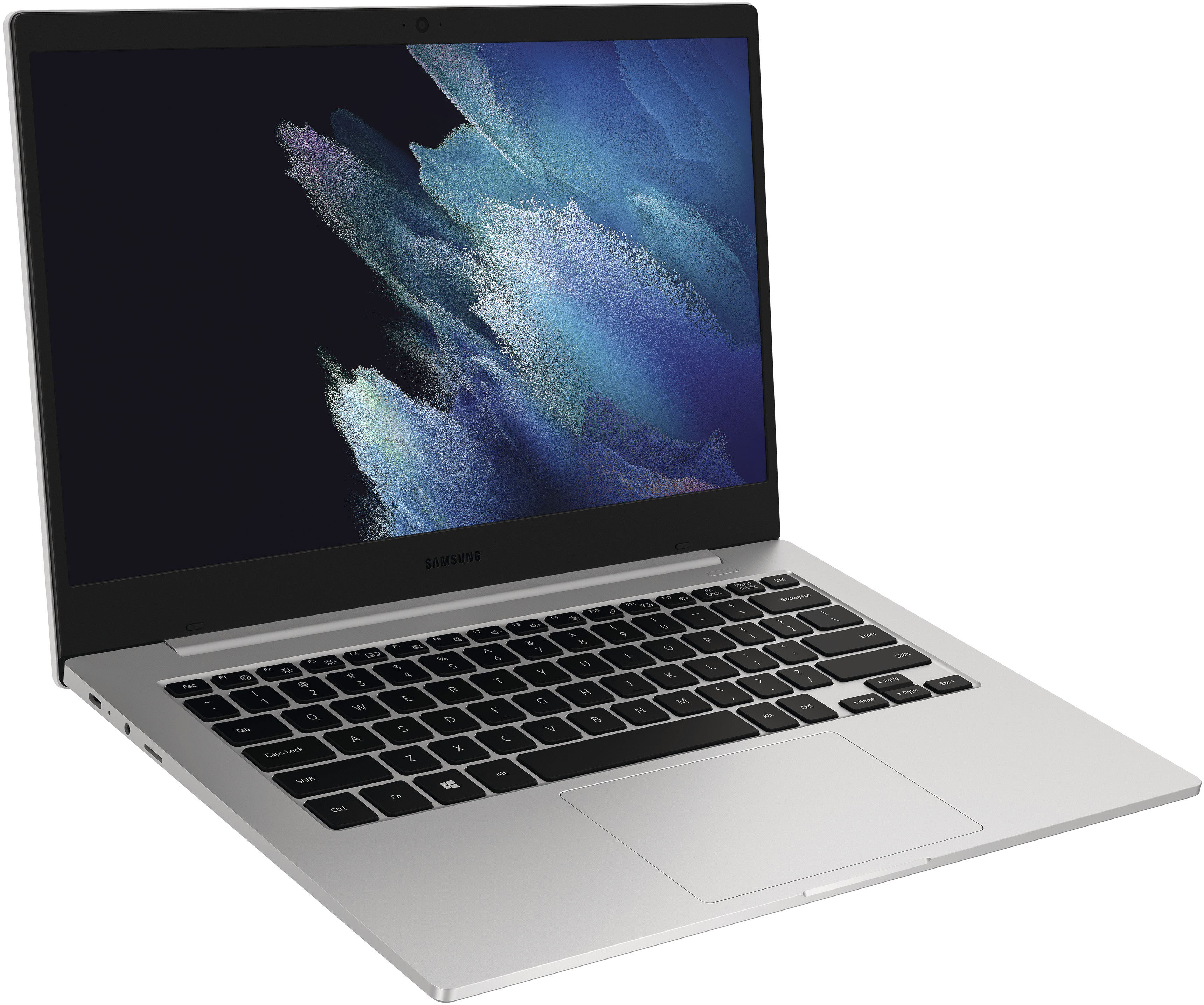 Samsung - Galaxy Book Go - 14.0" LED Screen - Qualcomm® Snapdragon™ 7C Gen 2 Processor - 4GB Memory - 128GB eMMC - Silver