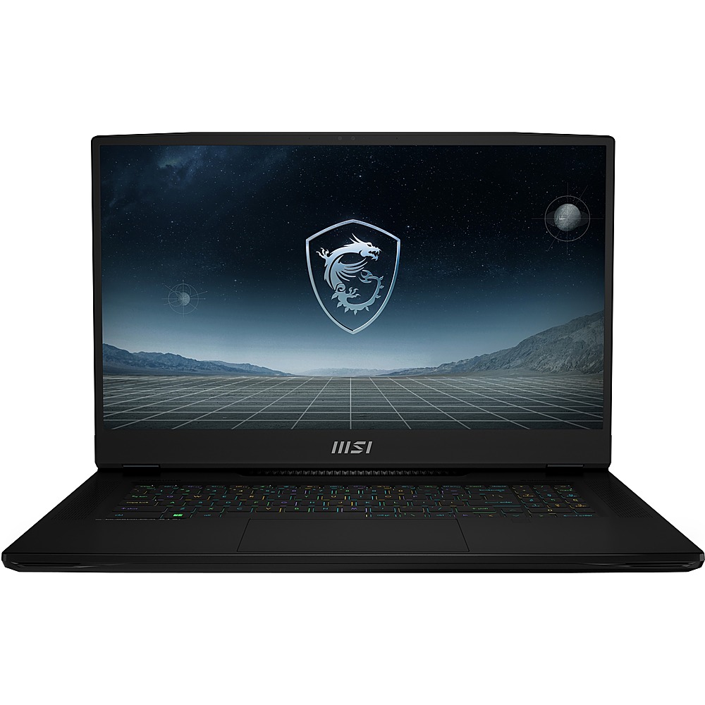 MSI - CreatorPro X17 A12U 17.3" Laptop - Intel 12th Gen Core i7 with 32GB Memory - NVIDIA RTX A3000 - 1TB SSD - Core Black